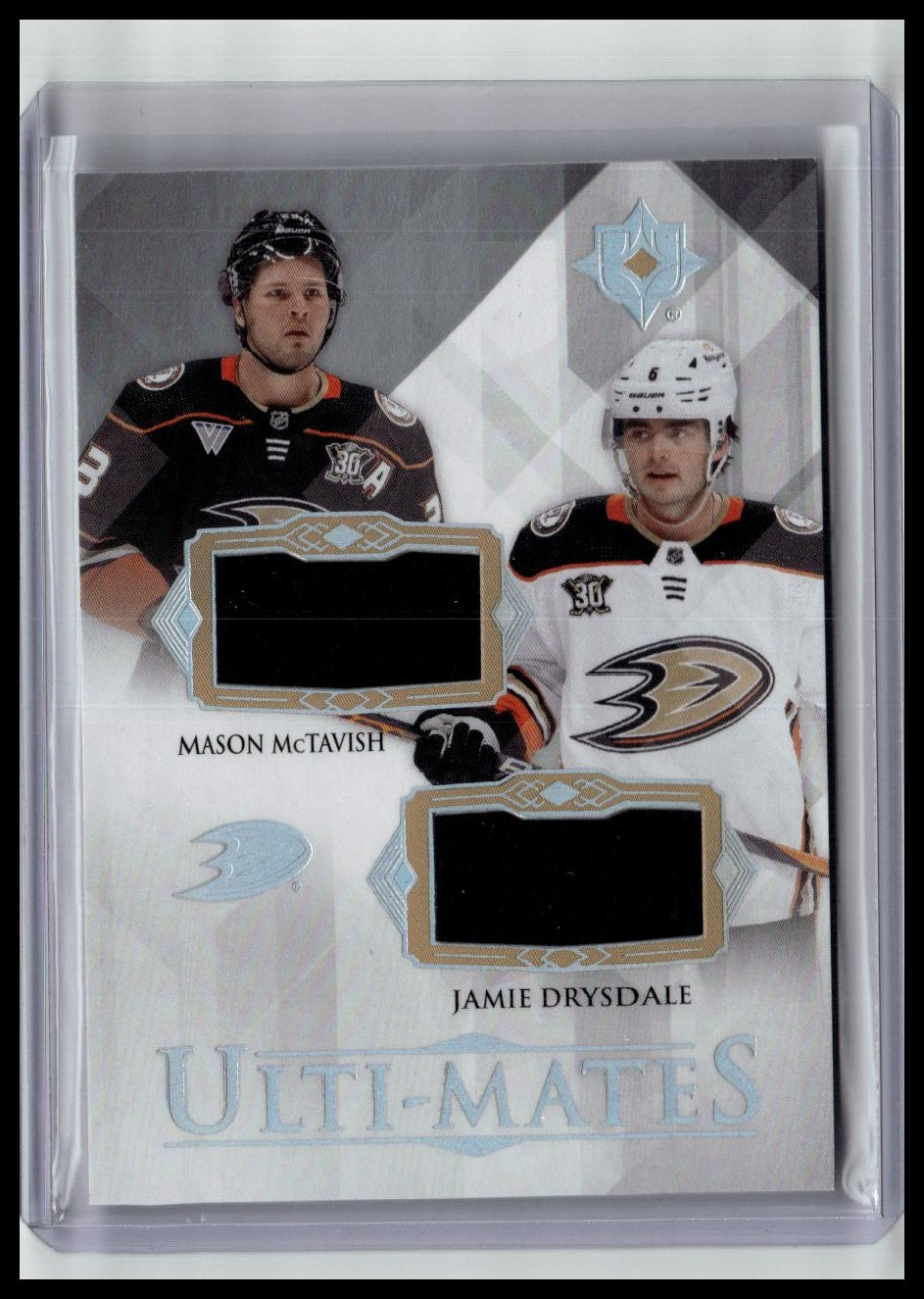 2023-24 Upper Deck Ultimate #UTM-DM McTavish/Drysdale Ulti-Mates Dual Jersey