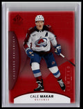 2025-26 SP Authentic #11 Cale Makar Limited Red