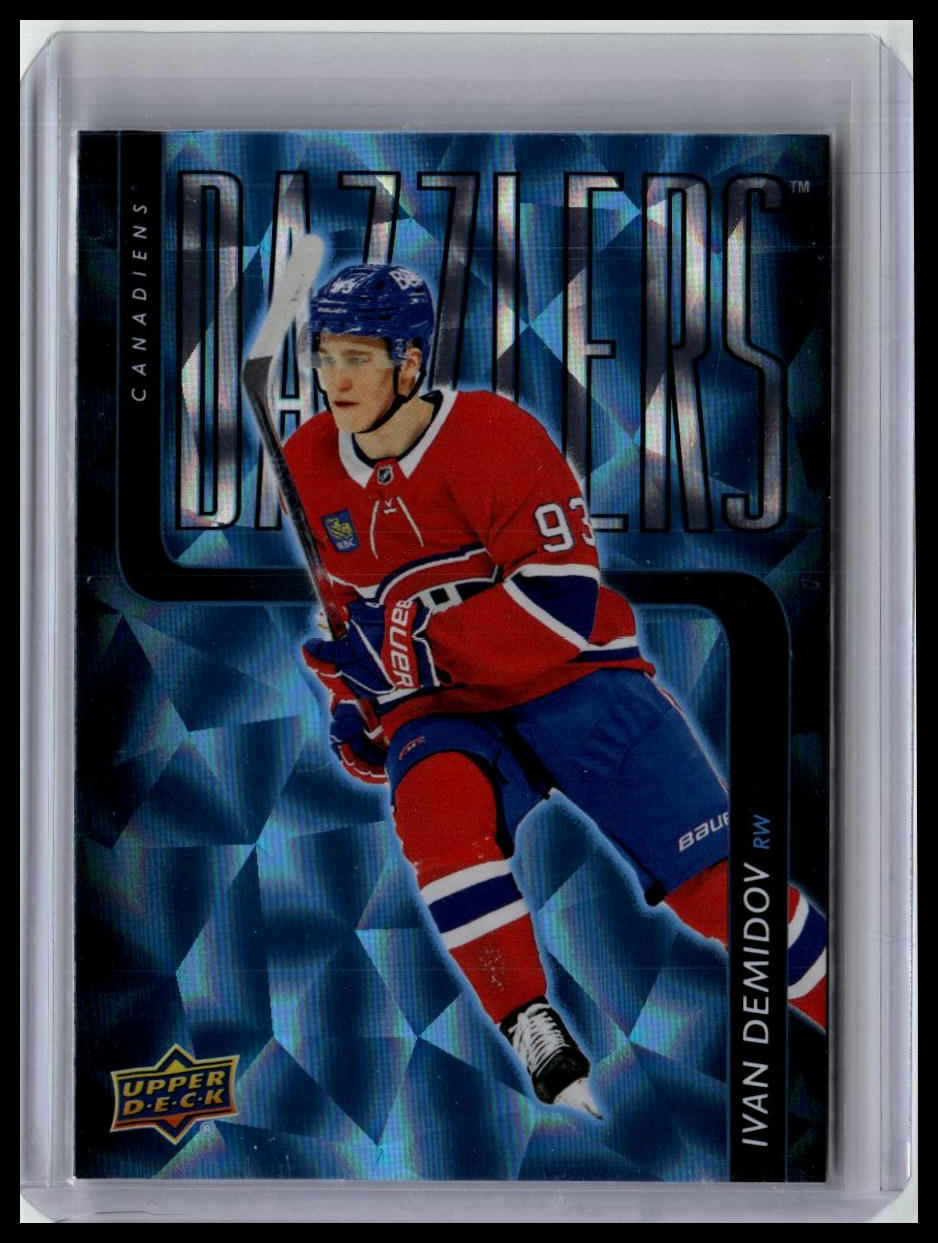 2025-26 Upper Deck #DZ-18 Ivan Demidov Dazzlers Blue