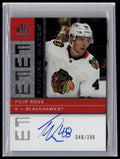 2022-23 SP Authentic Filip Roos 02-03 Retro Future Watch Autographs #/399