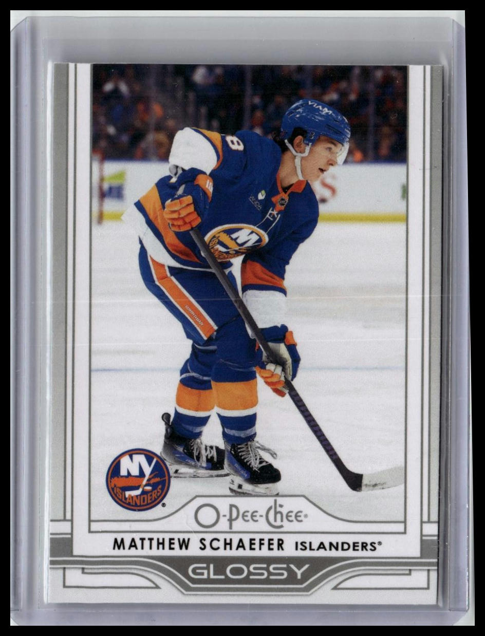 2025-26 Upper Deck #OG-28 Matthew Schaefer O-Pee-Chee Glossy