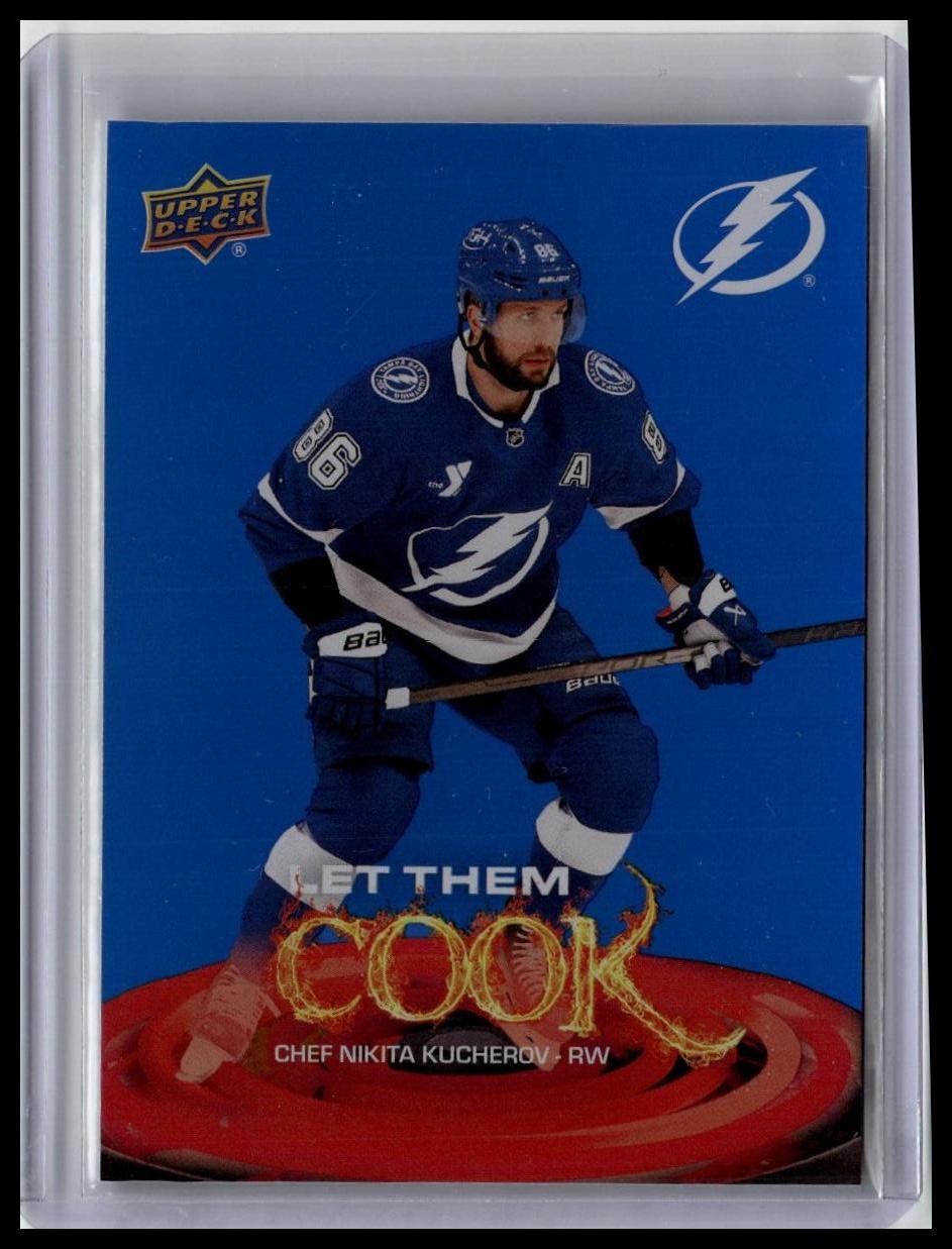 2025-26 Upper Deck #LTC-19 Nikita Kucherov Let Them Cook Speckle