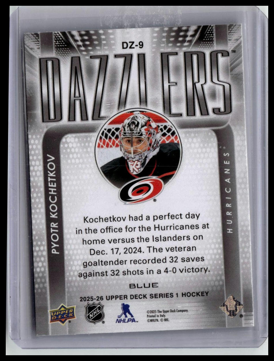 2025-26 Upper Deck #DZ-9 Pyotr Kochetkov Dazzlers Blue