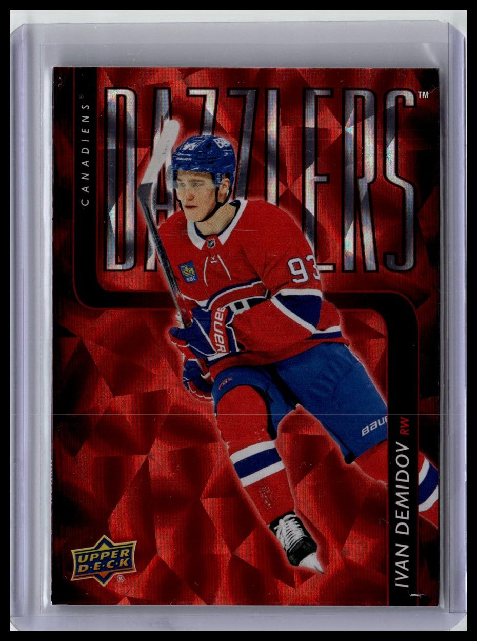 2025-26 Upper Deck #DZ-18 Ivan Demidov Dazzlers Red