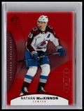 2025-26 SP Authentic #89 Nathan MacKinnon Limited Red