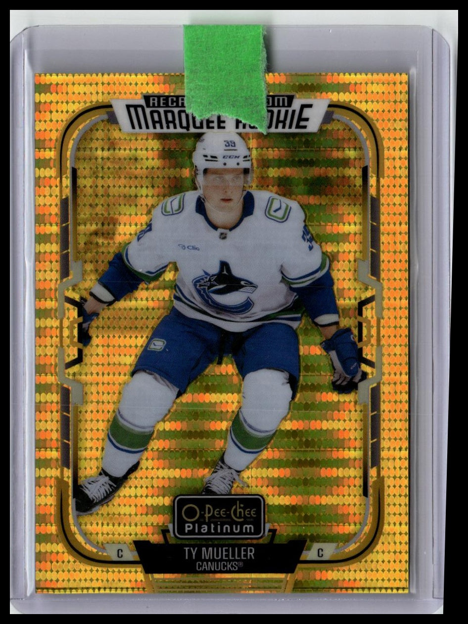 2025-26 O-Pee-Chee Platinum #262 Ty Mueller Rainbow