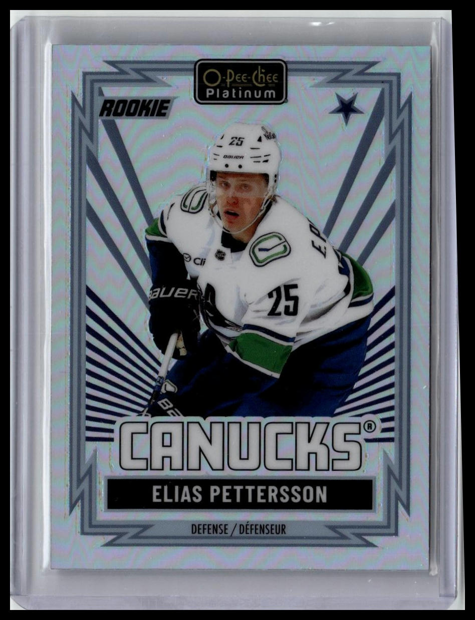 2025-26 O-Pee-Chee Platinum #R-83 Elias Pettersson Retro