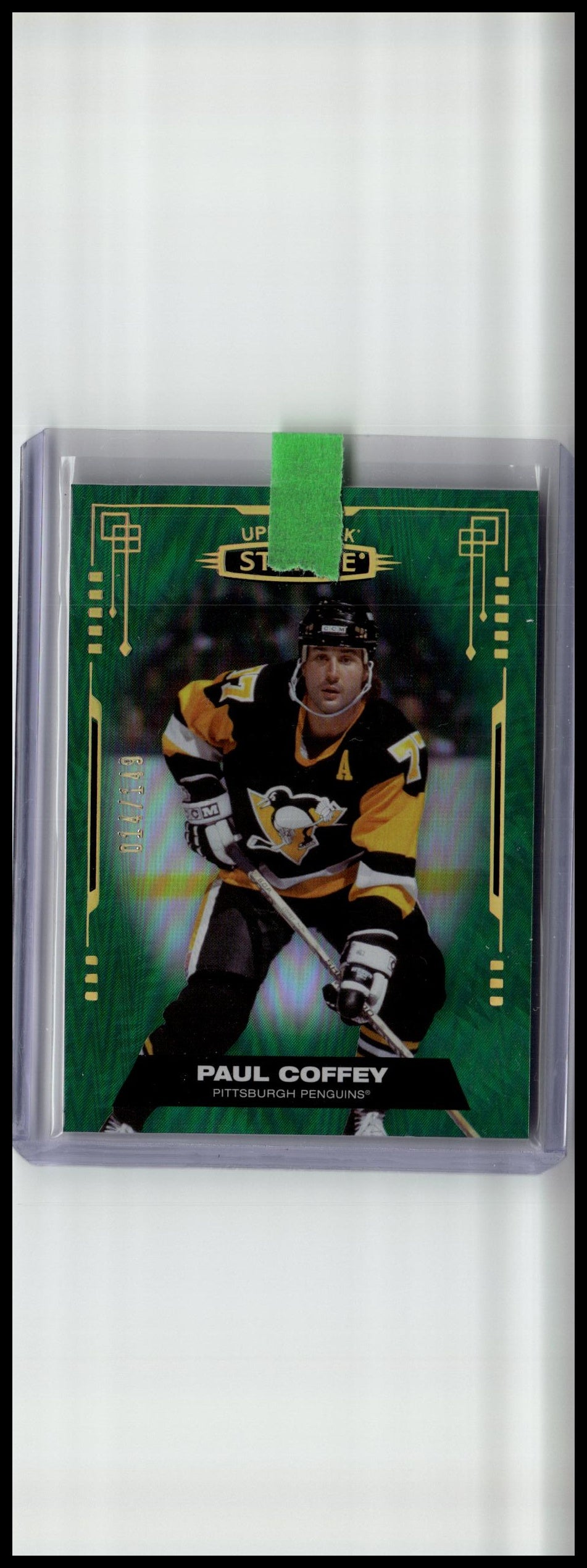 2021-22 Upper Deck Stature #86 Paul Coffey Green #/149