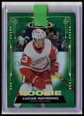 2021-22 Upper Deck Stature #200 Lucas Raymond Photo Variant Green #/66
