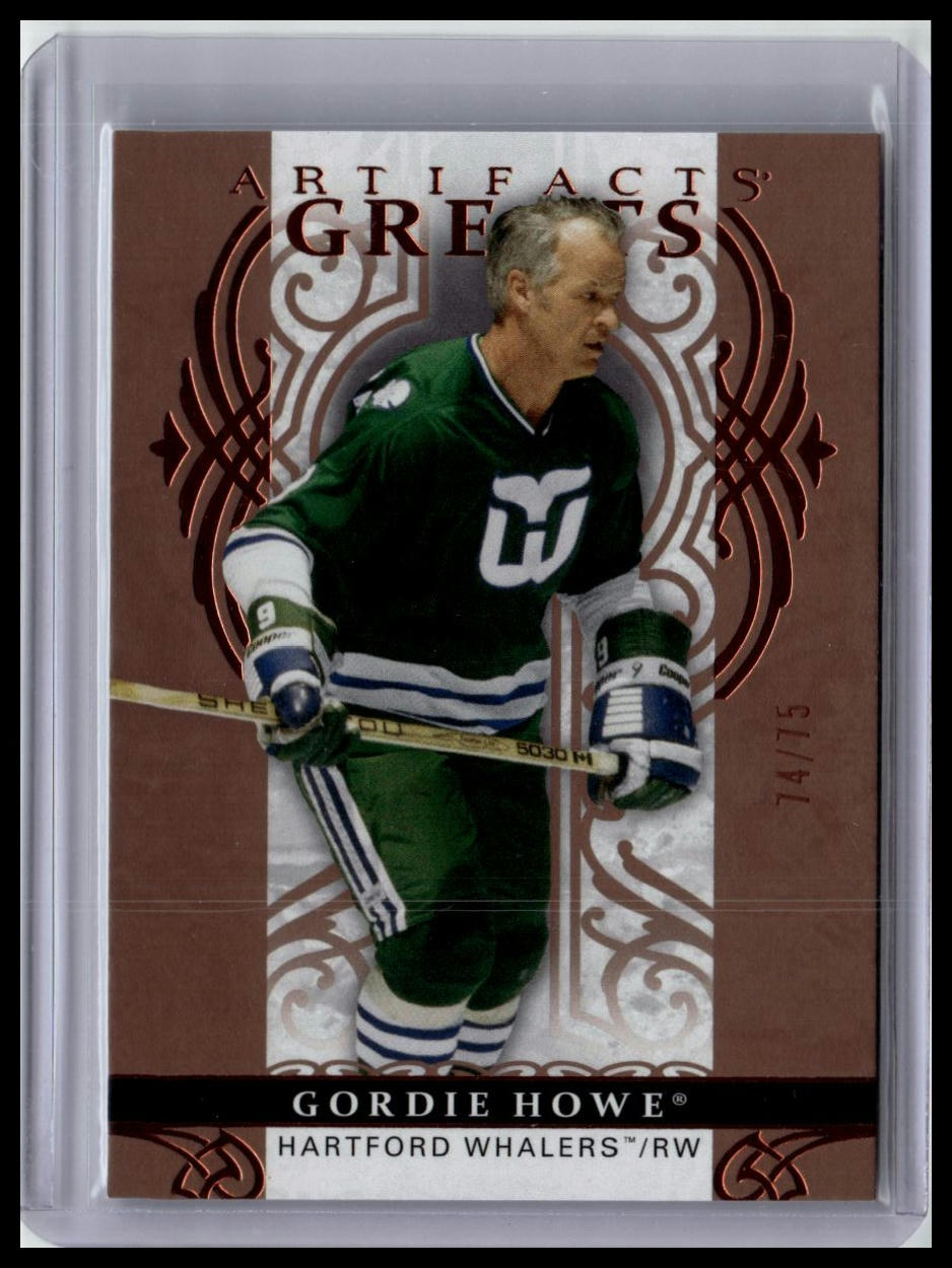 2026-27 Upper Deck Artifacts #153 Gordie Howe Copper #/75