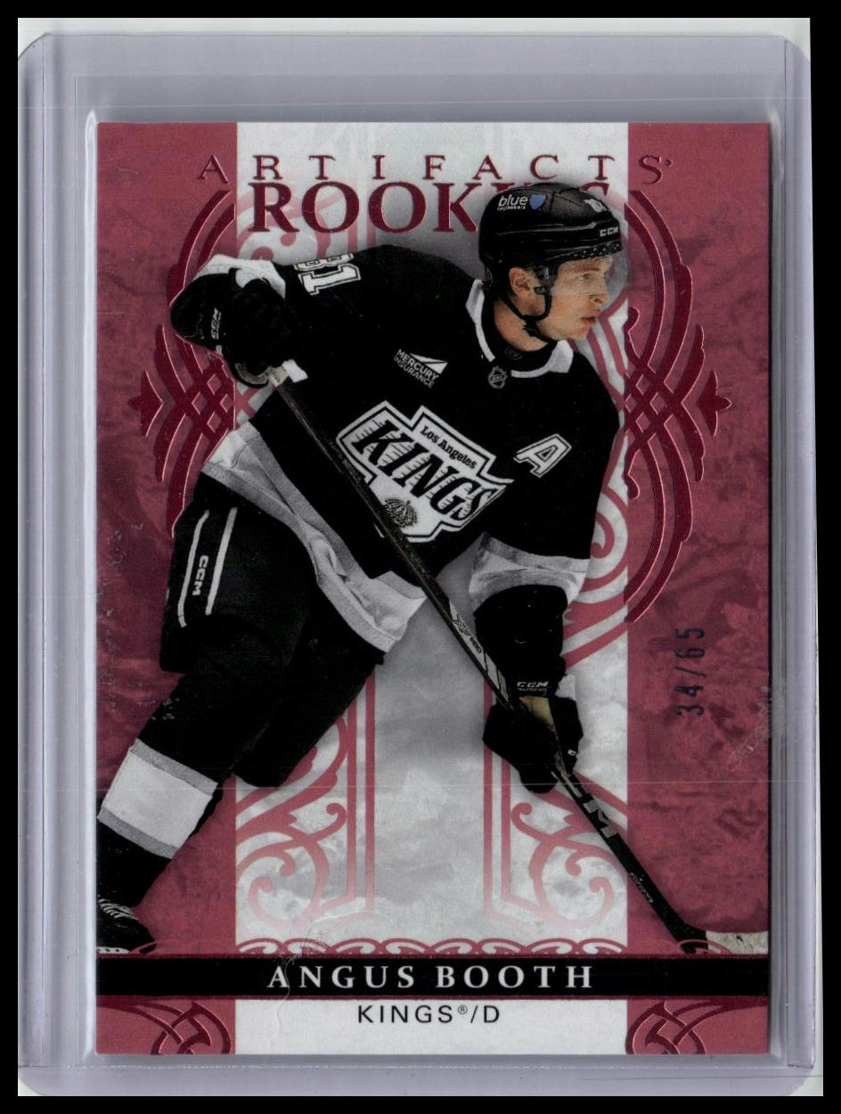 2026-27 Upper Deck Artifacts #188 Angus Booth Rose #/65