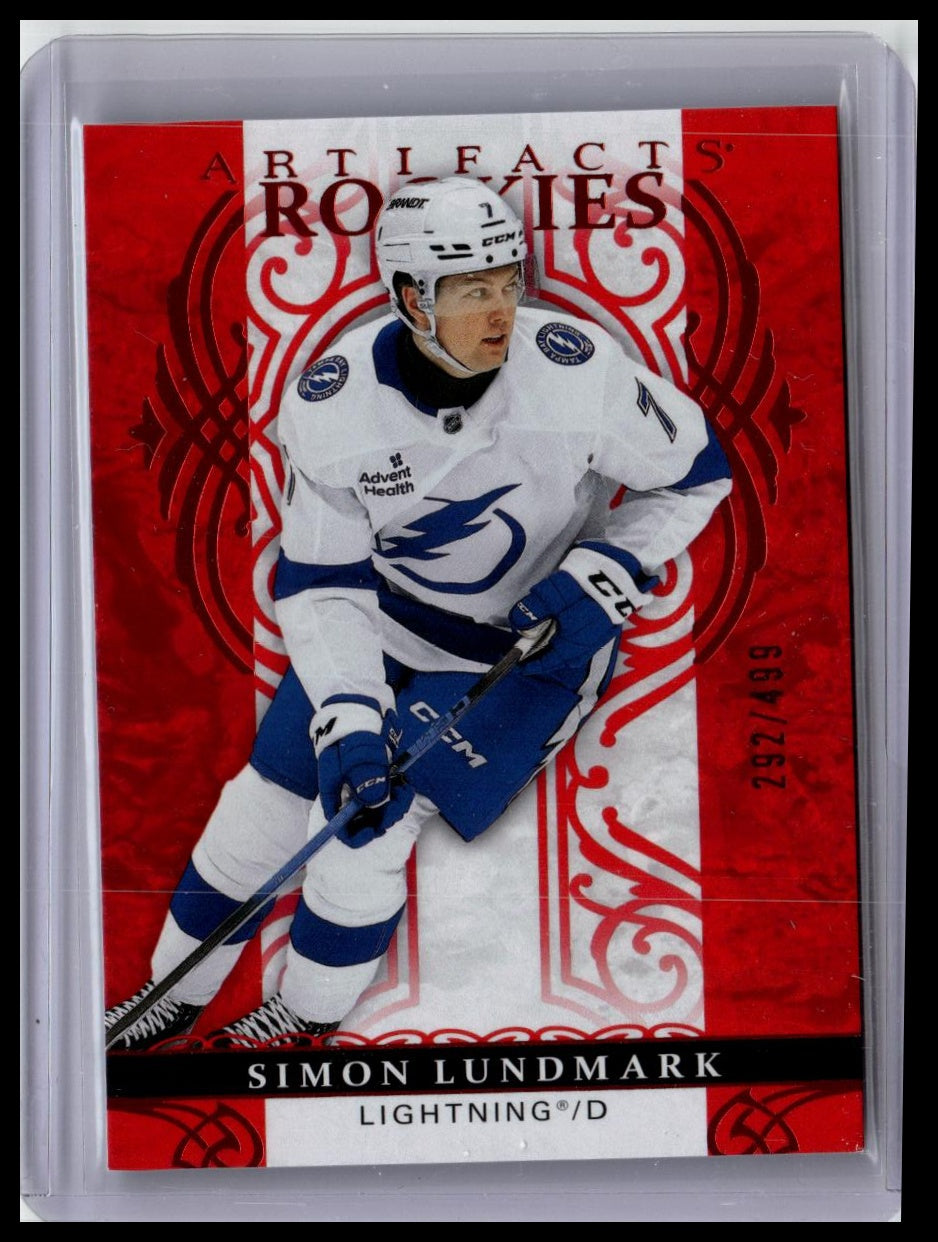 2026-27 Upper Deck Artifacts #183 Simon Lundmark Ruby #/499