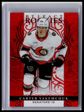2026-27 Upper Deck Artifacts #173 Carter Yakemchuk Ruby #/499