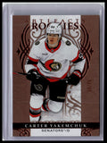 2026-27 Upper Deck Artifacts #173 Carter Yakemchuk Copper #/75