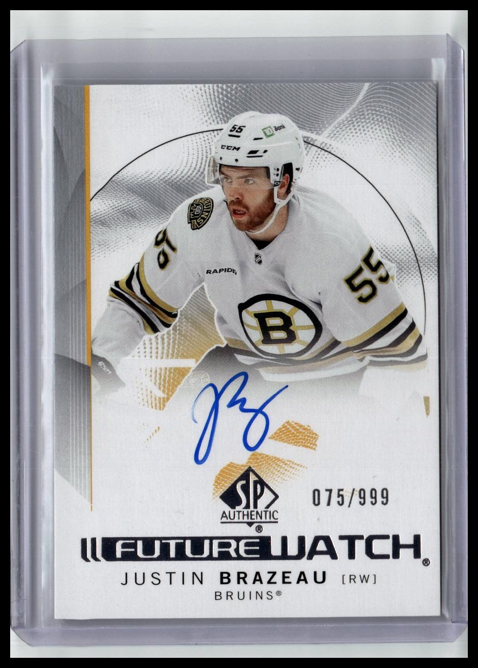 2024-25 SP Authentic #129 Justin Brazeau #/999