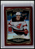 2024-25 Upper Deck Stature #34 Luke Hughes 2023-24 Upper Deck Stature Red #/249