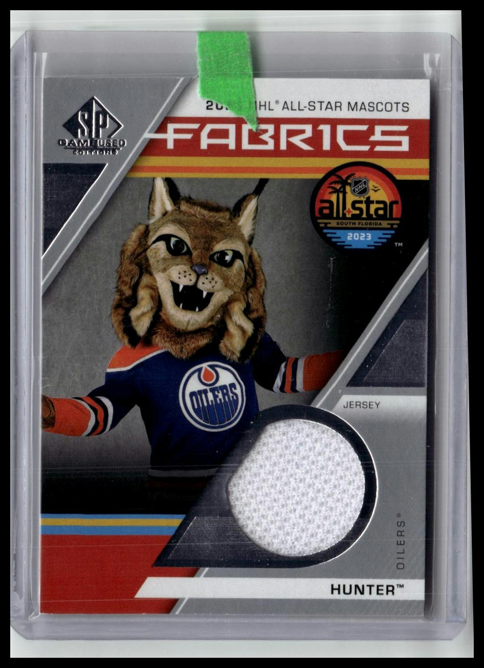 2023-24 SP Game Used #ASM-HU Hunter 2023 All-Star Mascot Fabrics