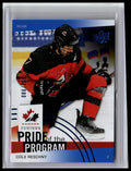 2025 Upper Deck Team Canada Juniors #93 Cole Reschny Deluxe #/250
