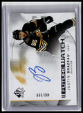 2024-25 SP Authentic #129 Justin Brazeau Future Watch Horizontal #/599