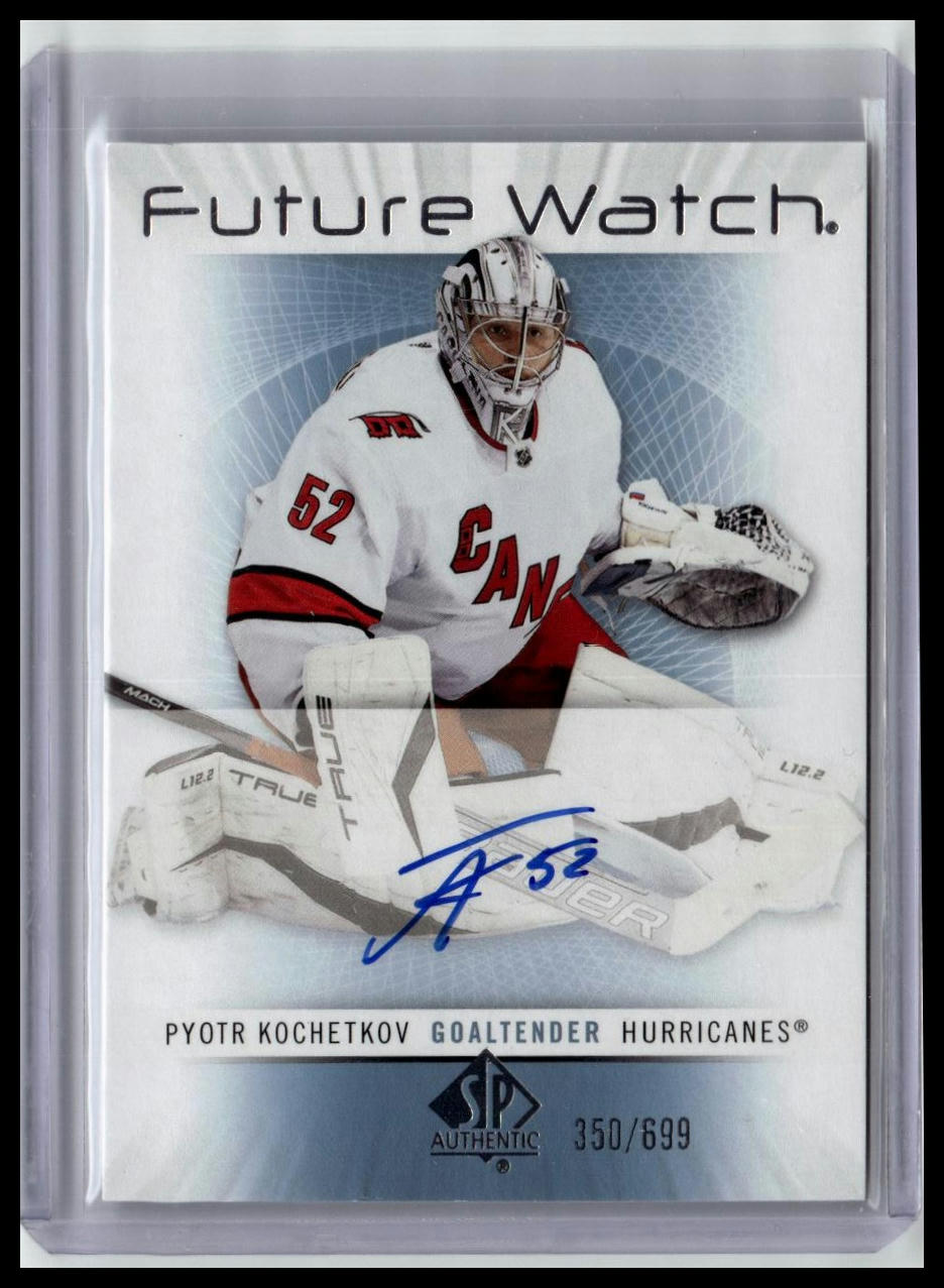 2024-25 SP Authentic Pyotr Kochetkov 2012-13 Retro Auto Future Watch #/699