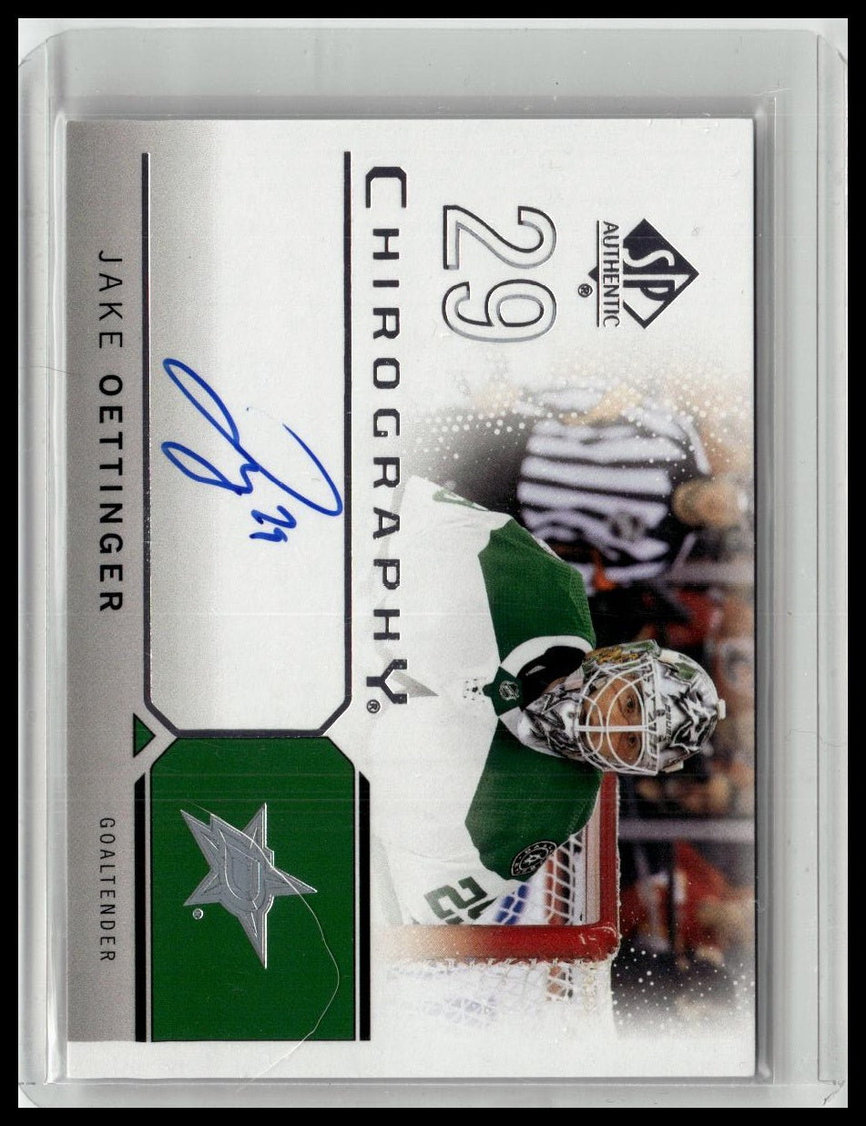 2024-25 SP Authentic #C-JO Jake Oettinger Chirography