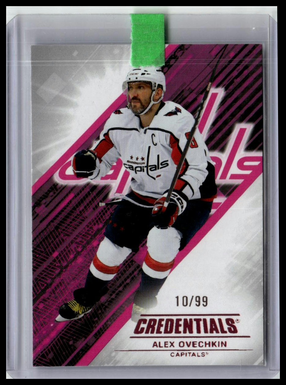 2024-25 Upper Deck Credentials #8 Alex Ovechkin Pink #/99