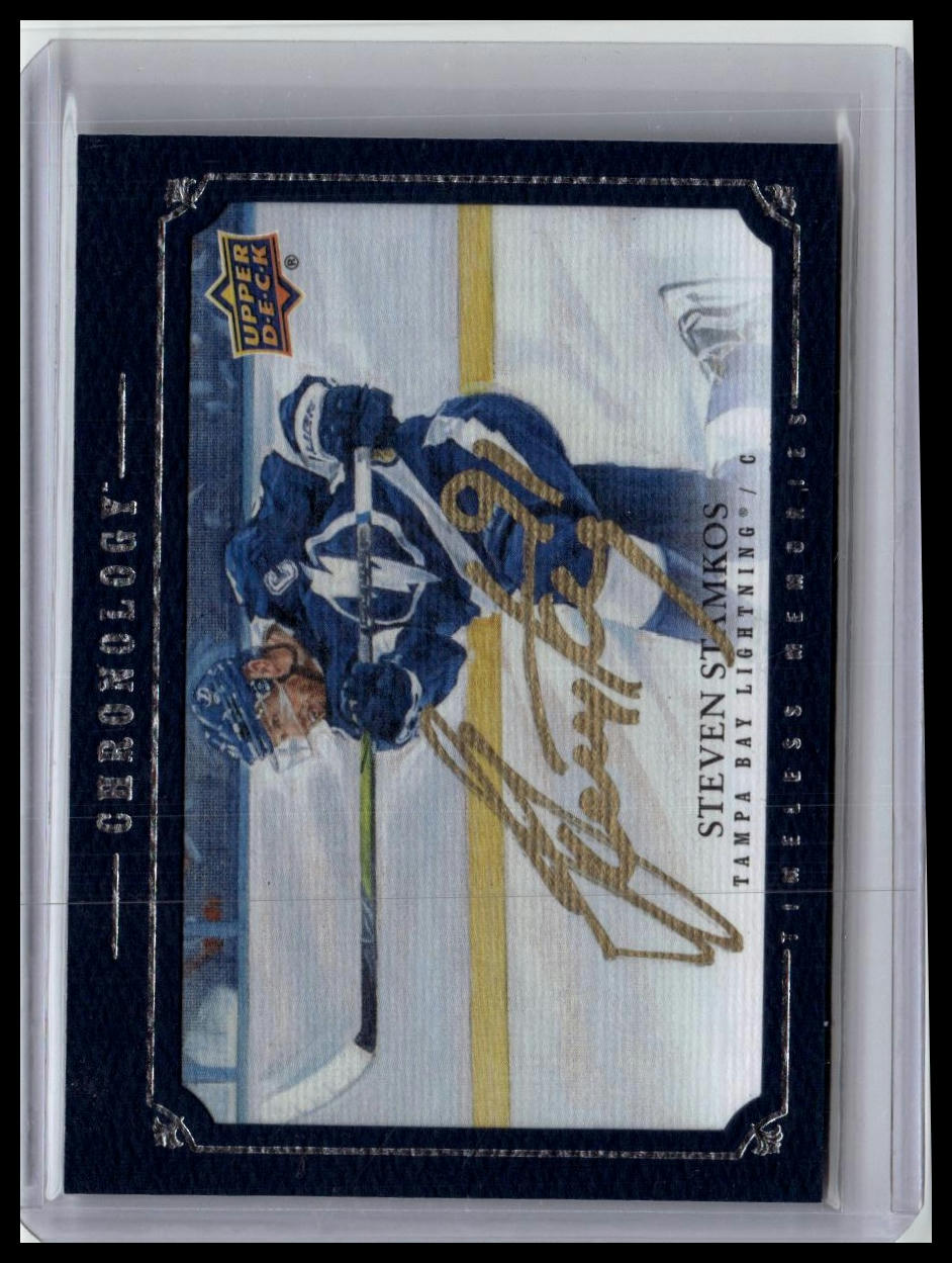 2019-20 Steven Stamkos Chronolgy Timeless Memories Auto SP