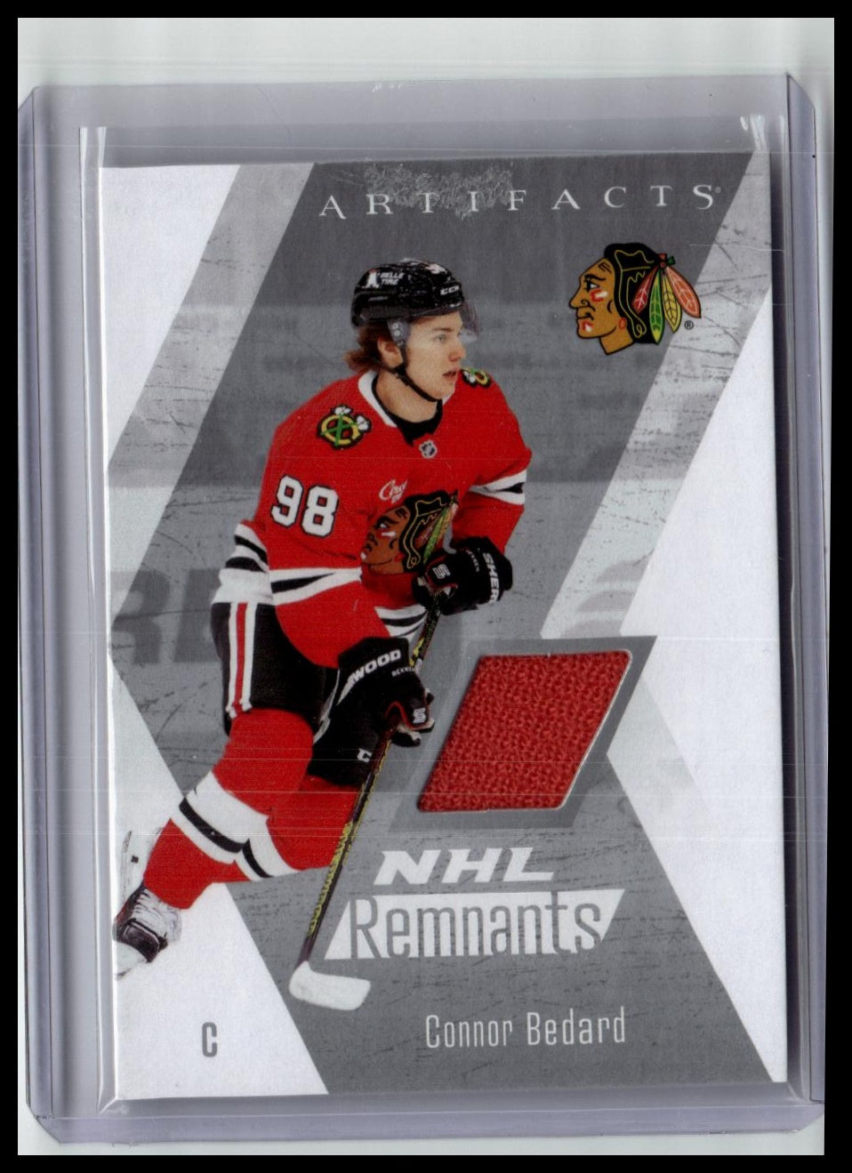 2025-26 Upper Deck Artifacts #NR-7 Connor Bedard NHL Remnants